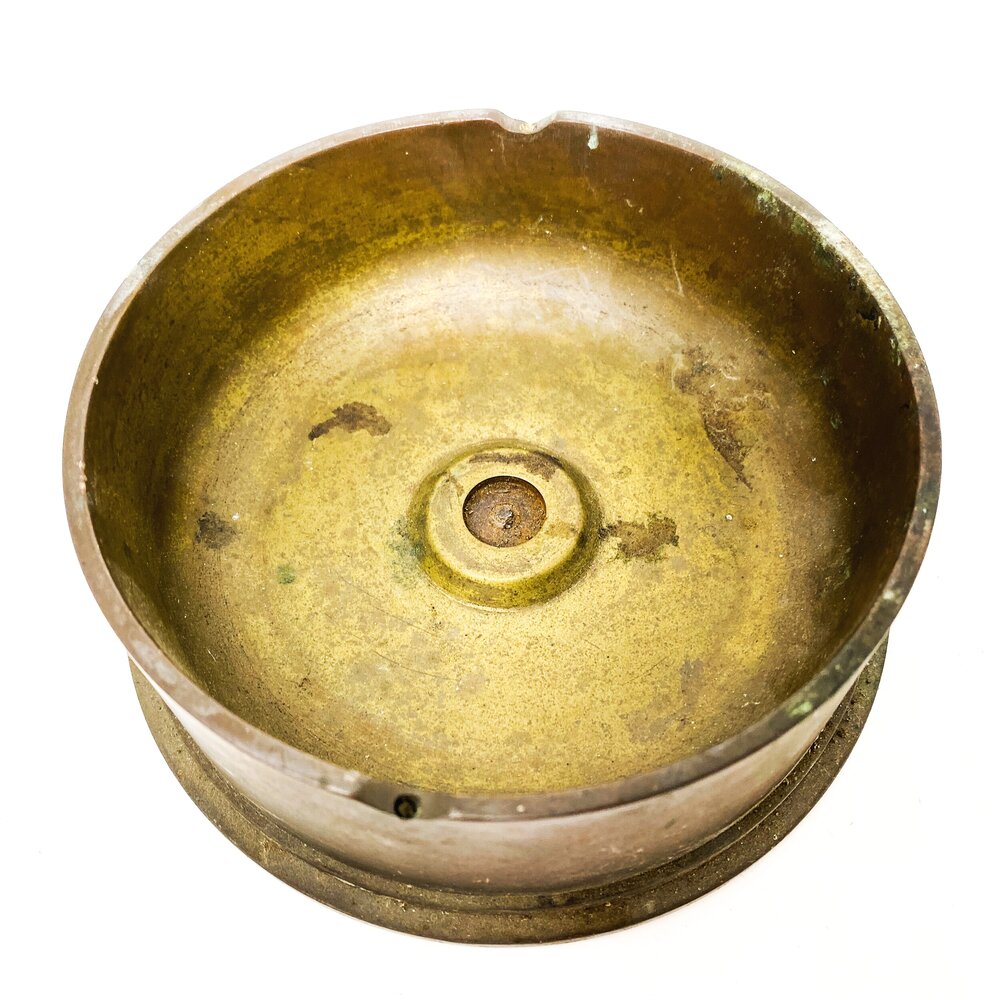 1943 Dated 90mm M19 Anti-Aircraft Artillery Shell Casing Trench Art Ashtray  — Premier Relics