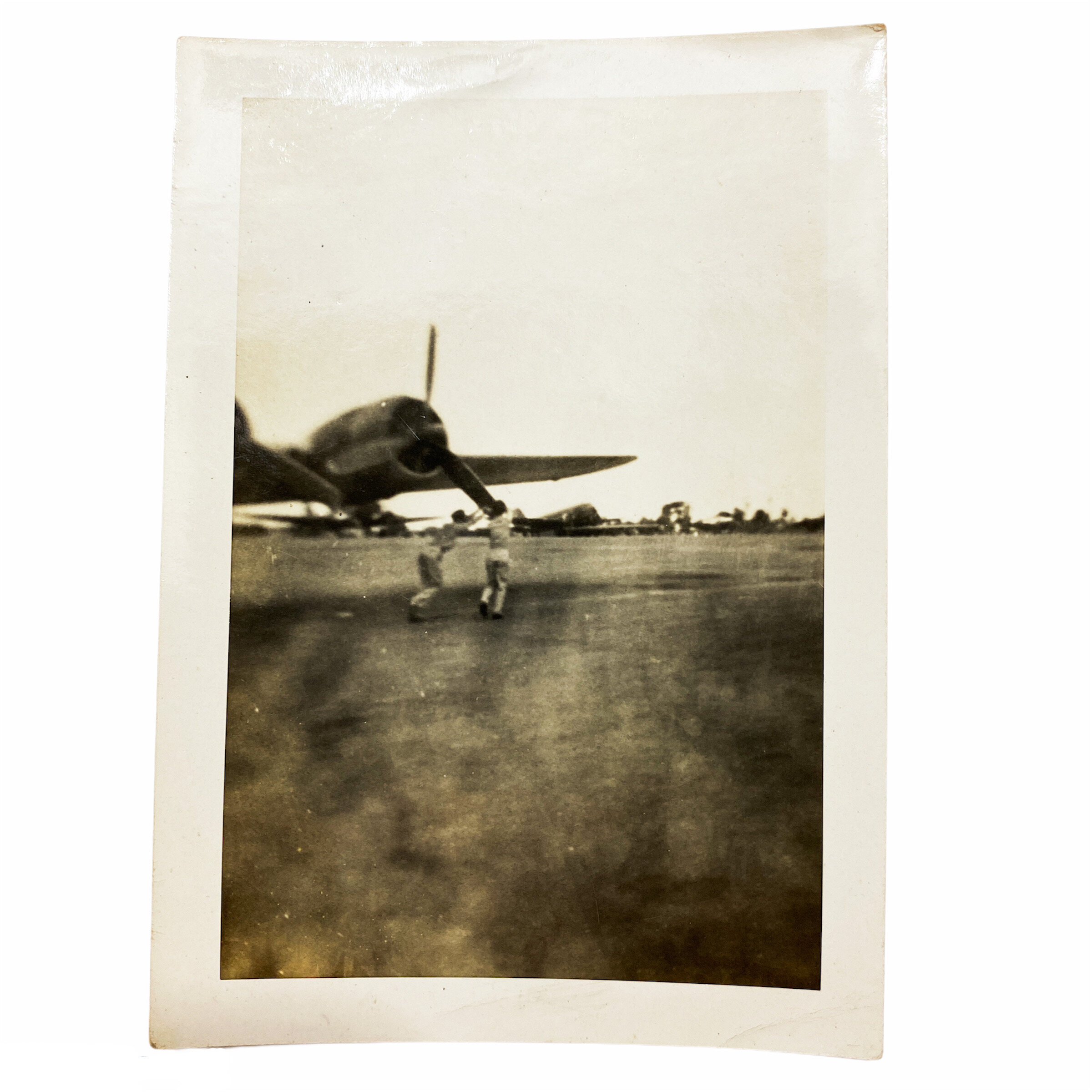 Original Photograph of B-17 Taken by Lieutenant Donald Wright - 342nd Bombardment Squadron