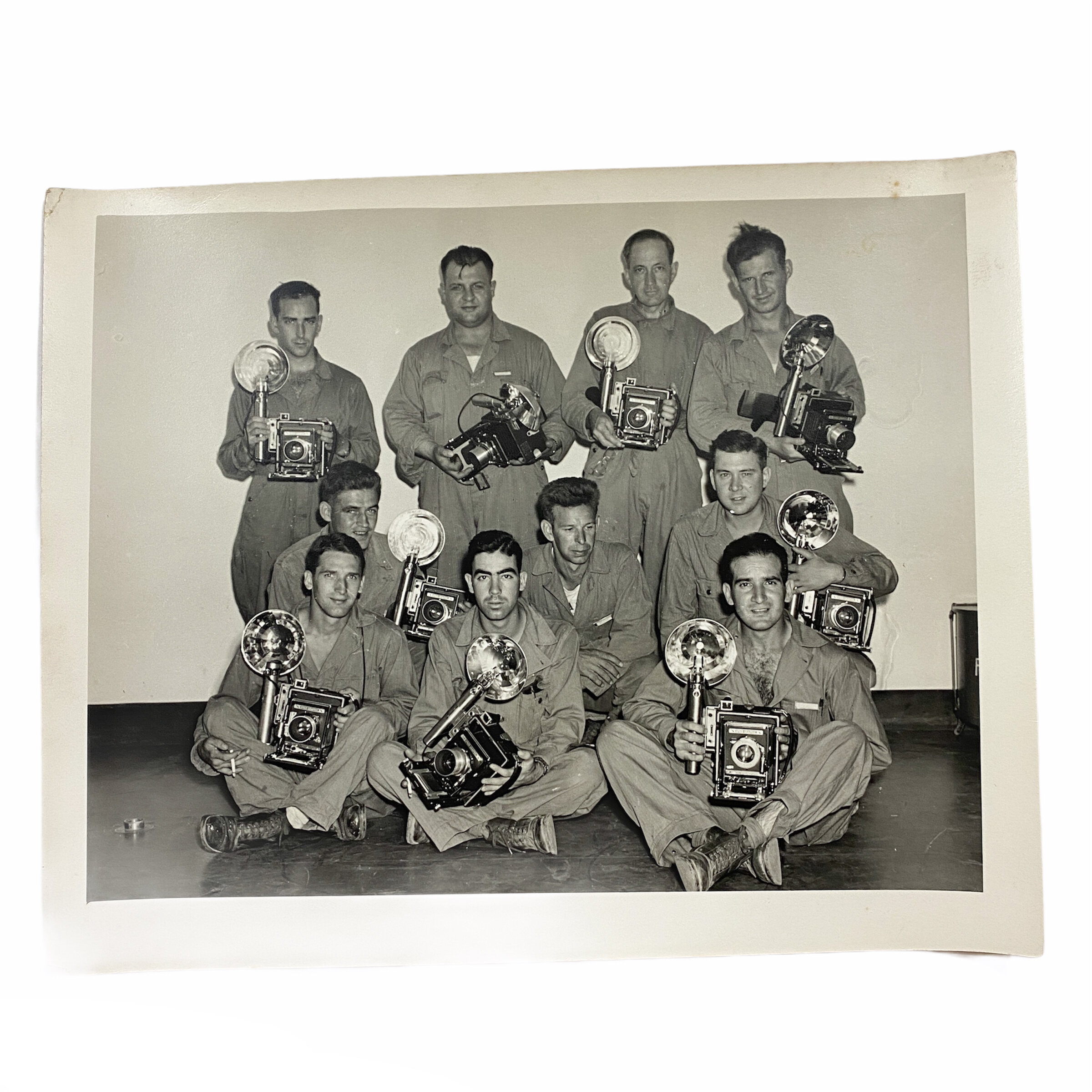 Group Training Photograph - Sgt. Joseph F. Wroblewski - 33rd Photo Reconnaissance Squadron