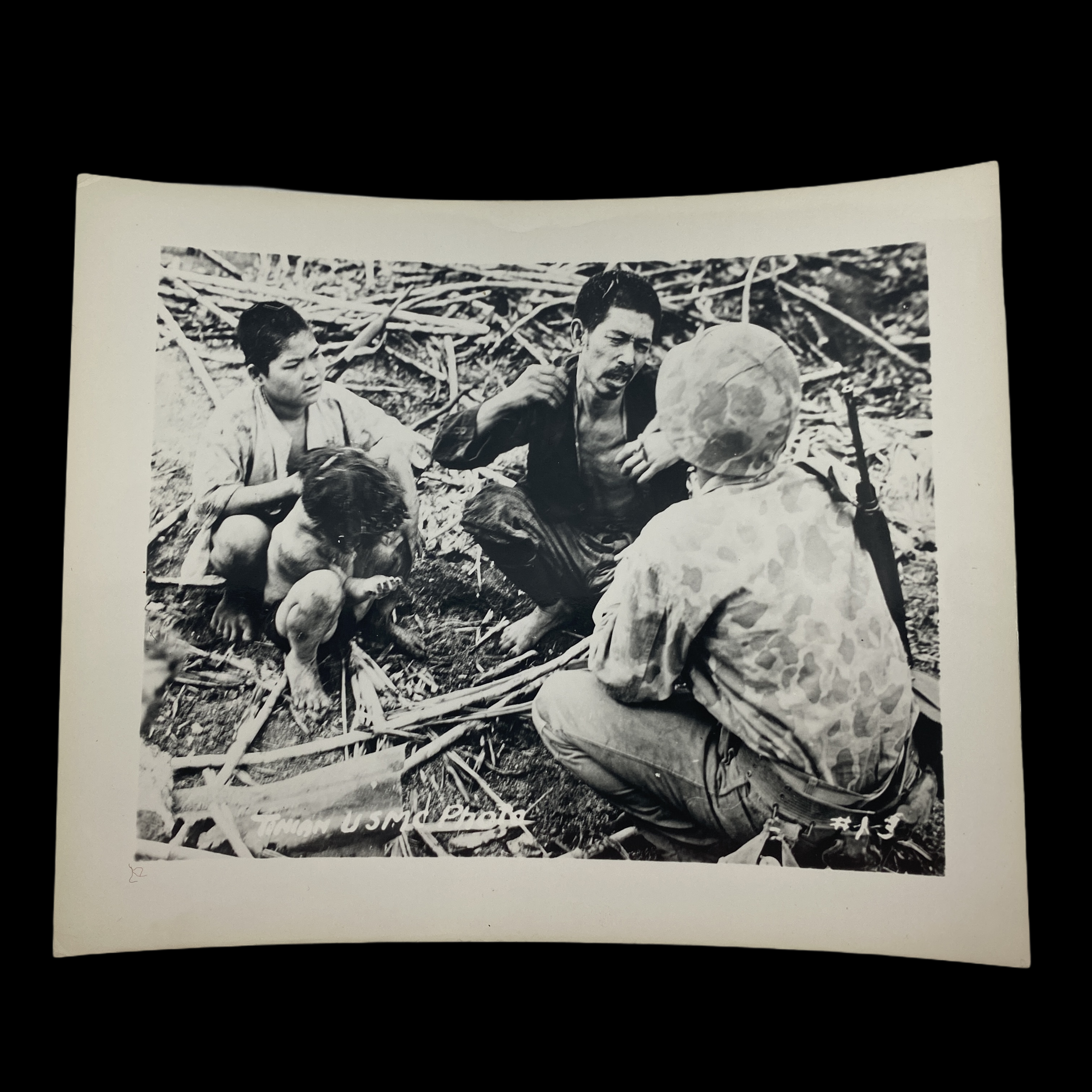 "Tinian" - Original World War II Era U.S.M.C. Photograph (FREE SHIPPING)