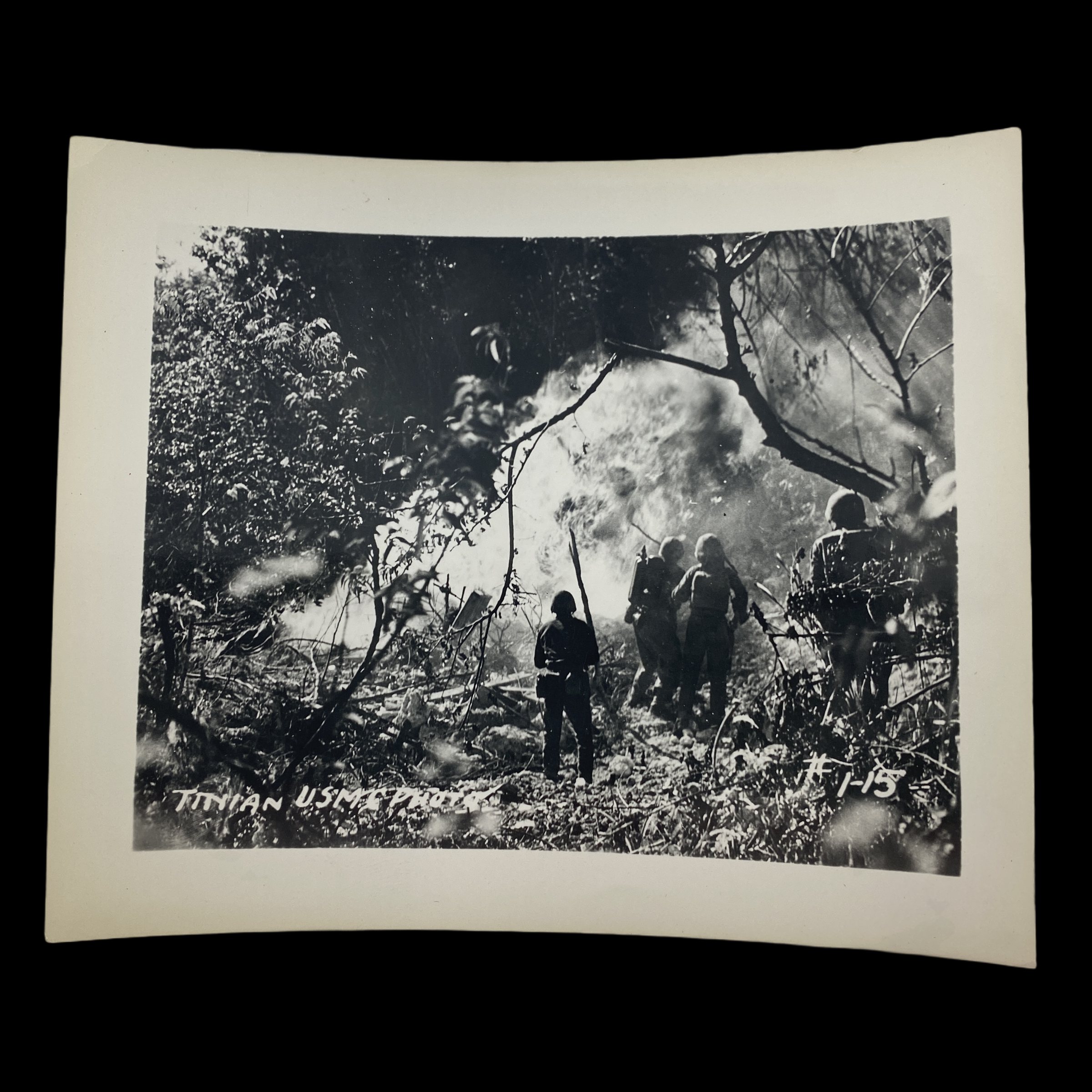 "Tinian" - Original World War II Era U.S.M.C. Photograph (FREE SHIPPING)