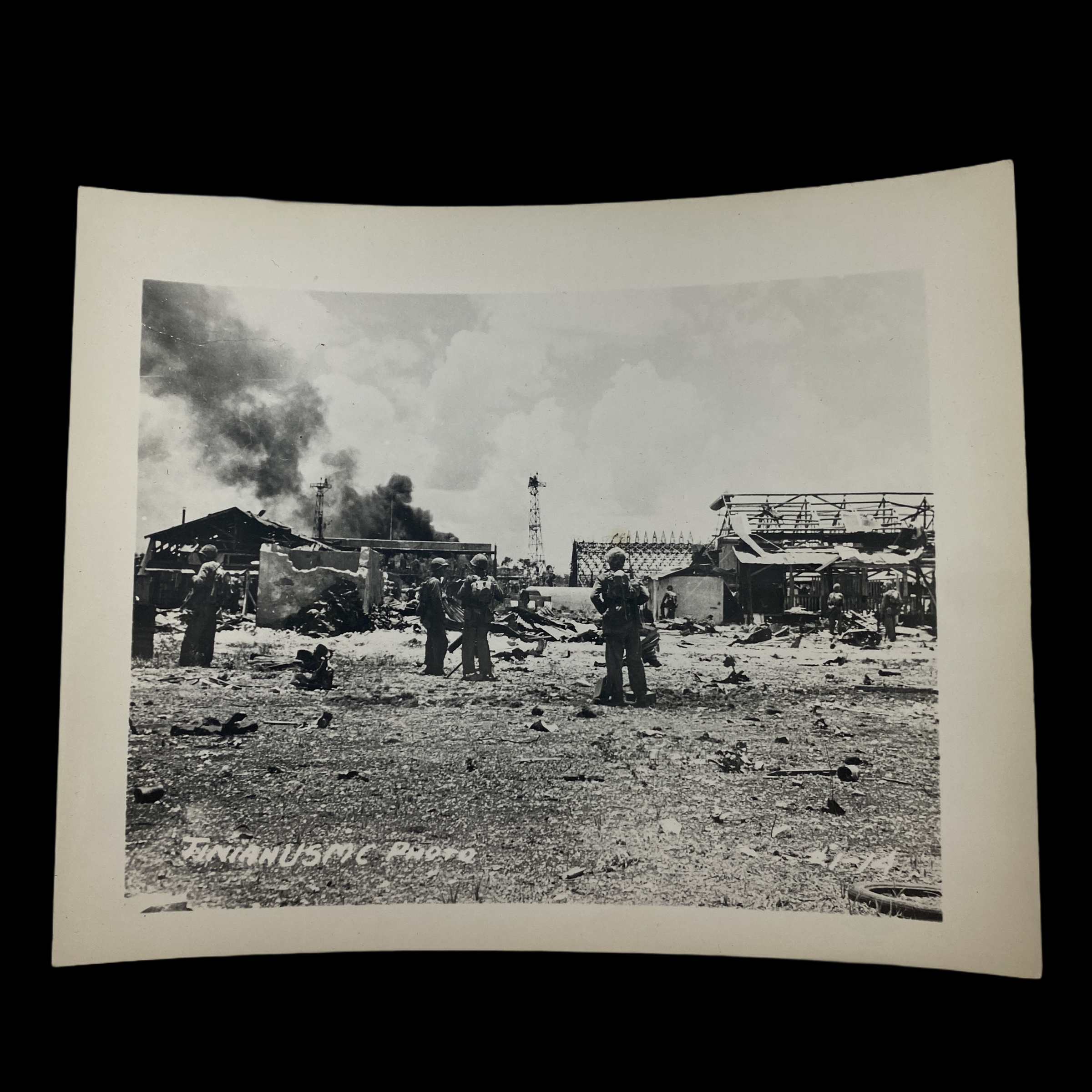 "Tinian" - Original World War II Era U.S.M.C. Photograph (FREE SHIPPING)