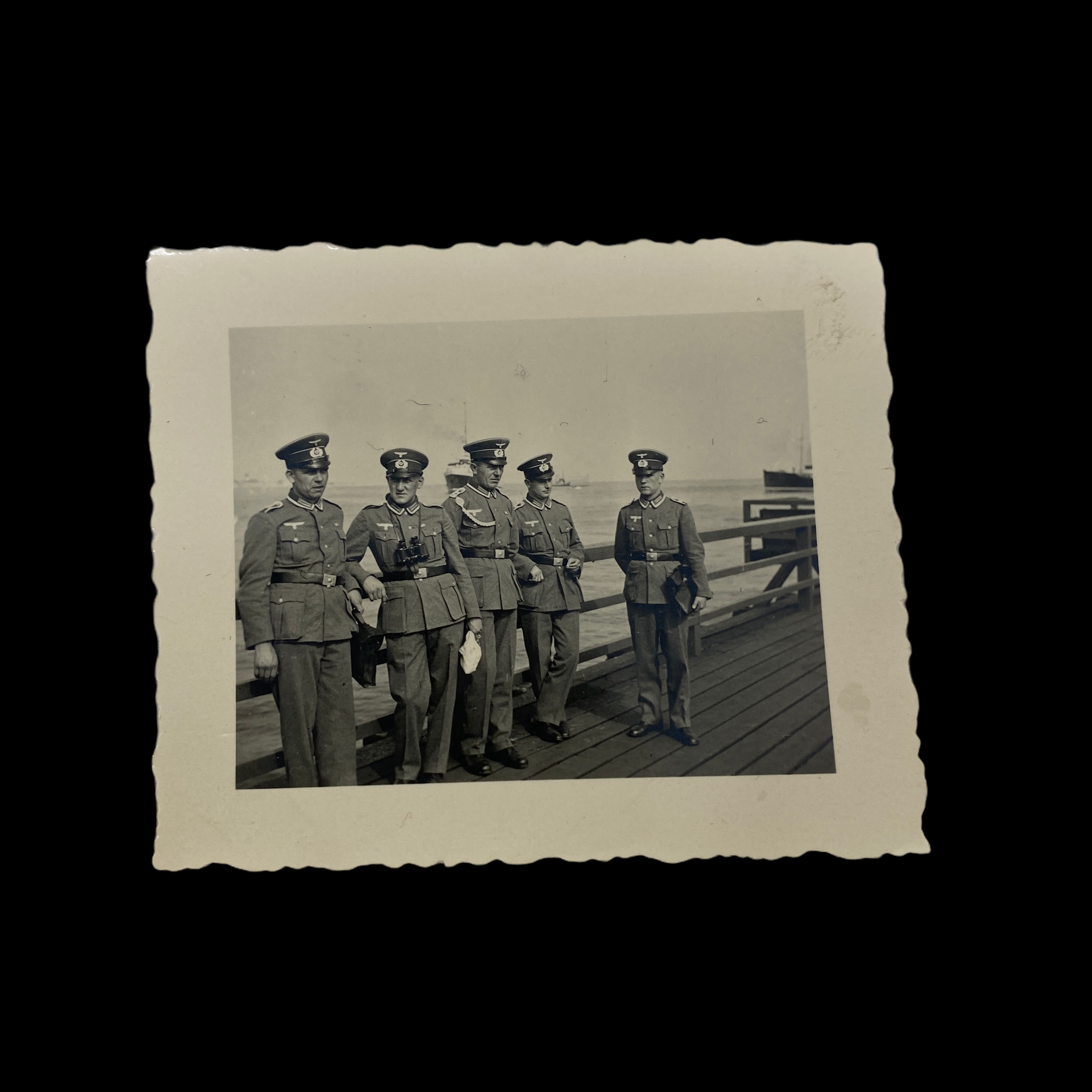 Original Personal Photograph from German Soldier (High Ranking) 
