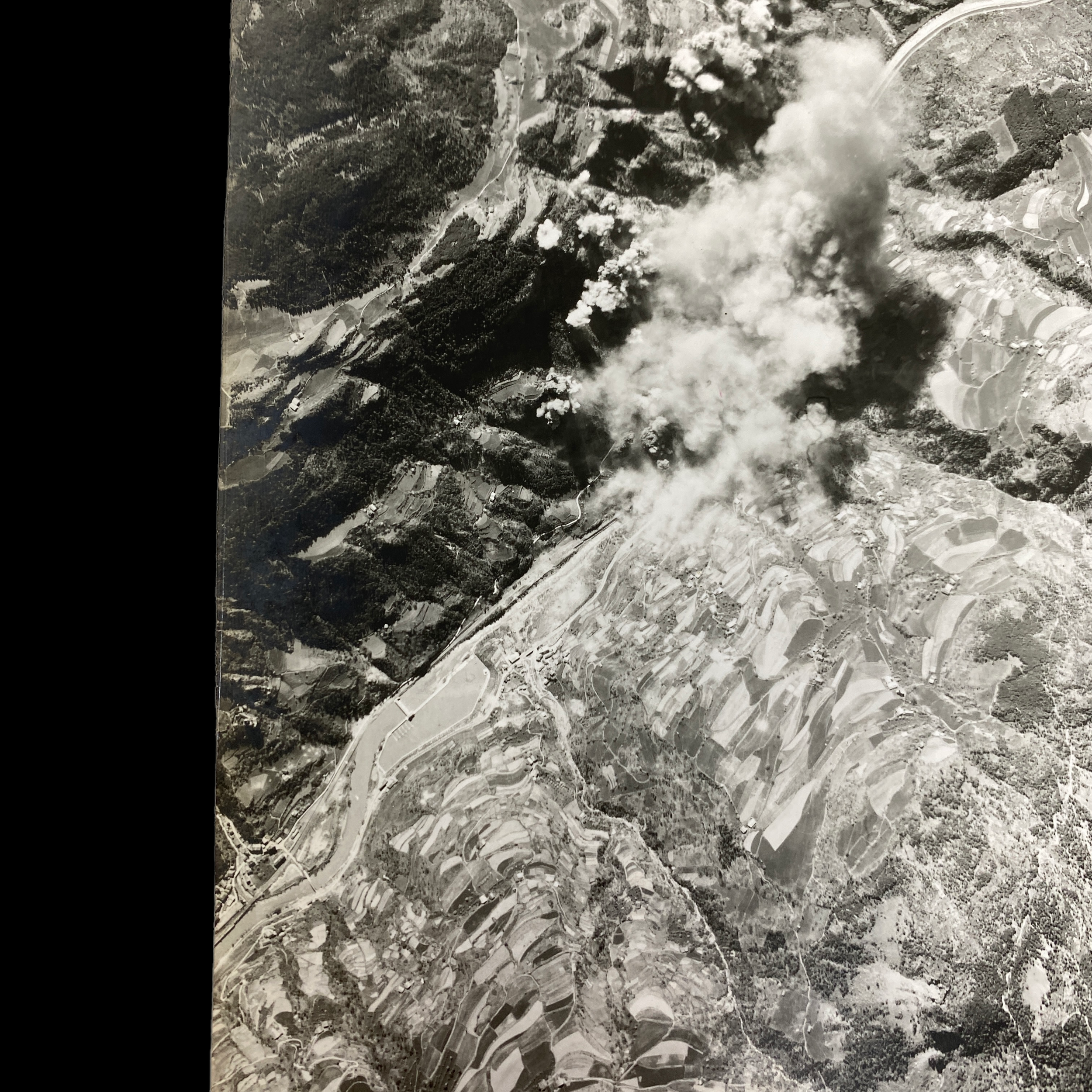 WWII 461st Bomb Group B-24 Liberator Mission Raid "Bomb Bay" Photograph