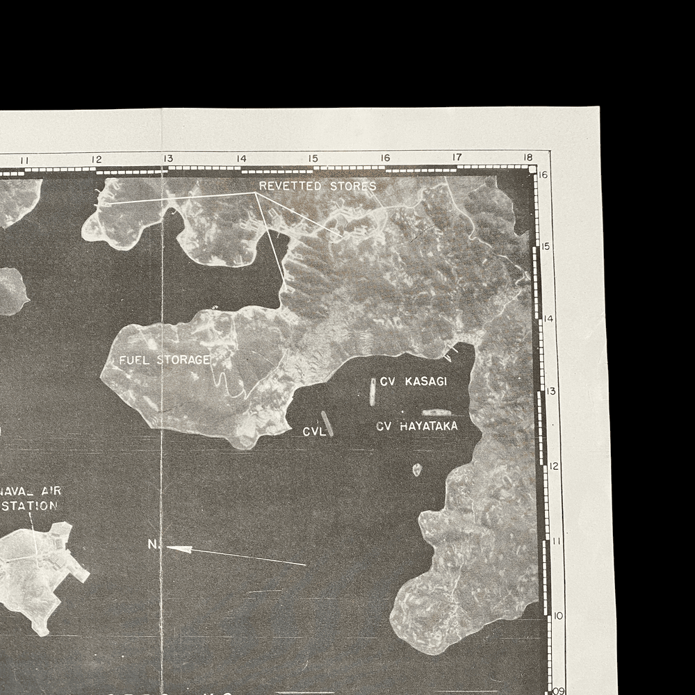 RARE! WWII 1945 XXI Bomber Command SASEBO KYUSHU JAPAN B-29