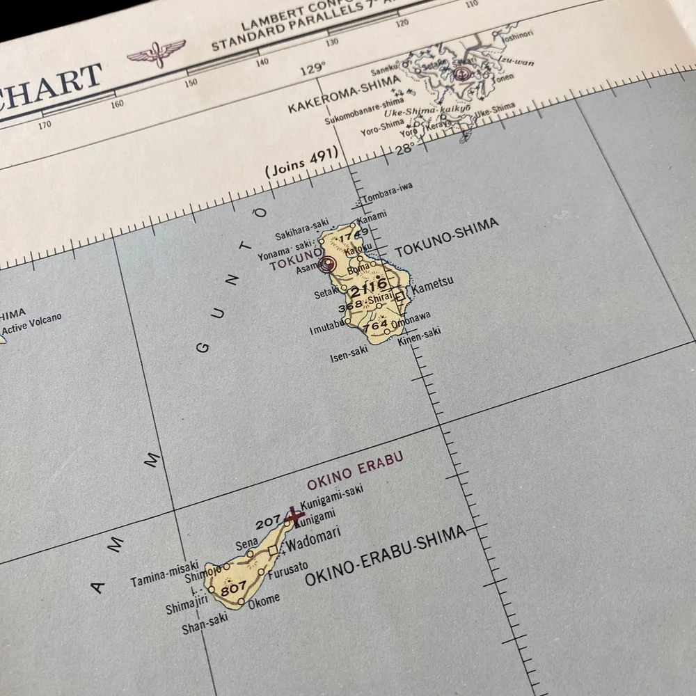 1945 WWII B-29 Superfortress Army Air Force Air Navigation Mission