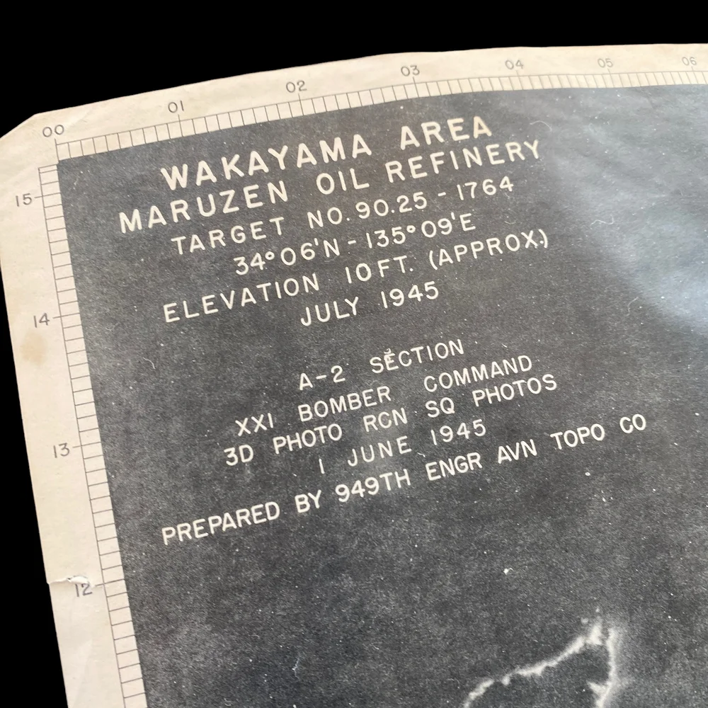 RARE! WWII 1945 Mission #259 B-29 Navigator XXI Bomber Command