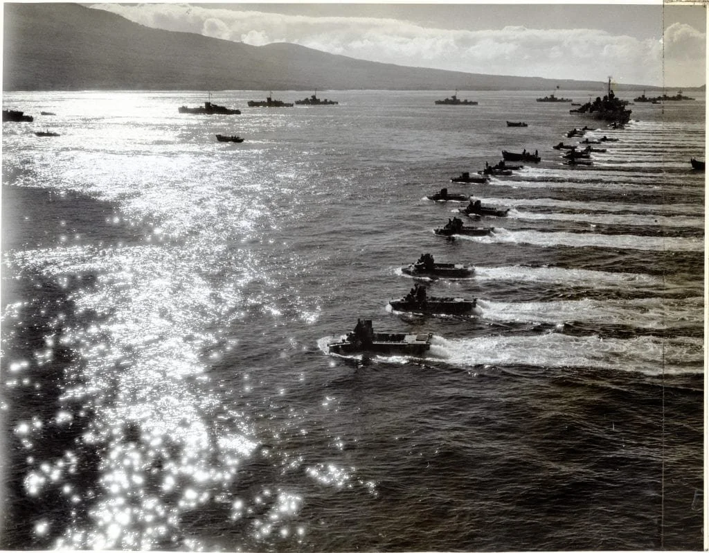 EXTREMELY RARE WWII 1945 D Day Battle Of Okinawa Operation Iceberg 