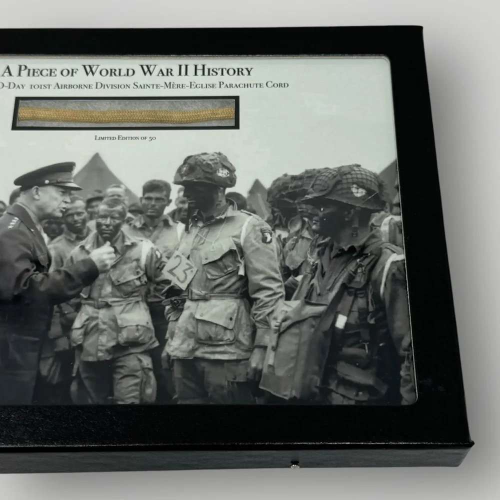 Rare! Original WWII D-Day 101st Airborne U.S. Paratrooper June 6th