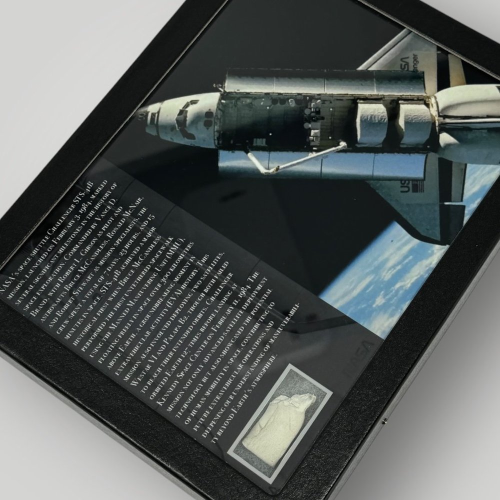 RARE! Original NASA STS-41B Mission Space Shuttle Challenger