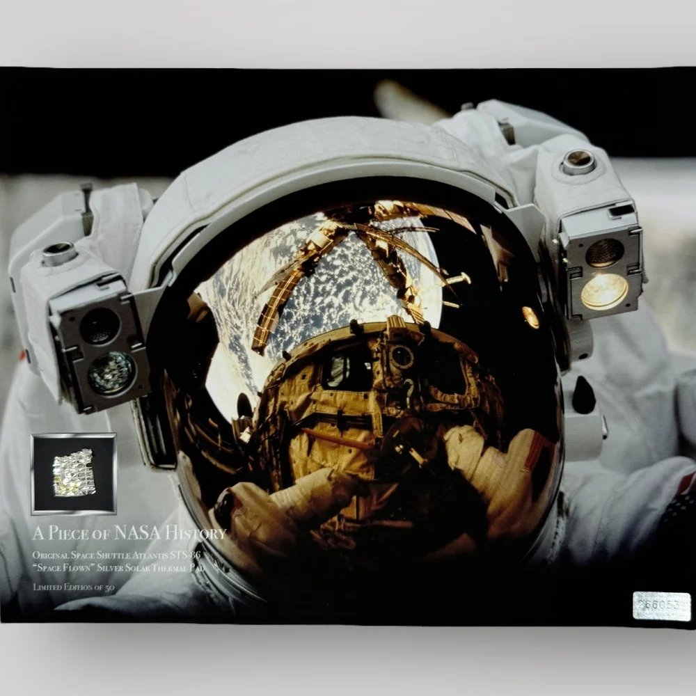 Authentic 1997 NASA Space Shuttle Atlantis STS-86 Space Flown