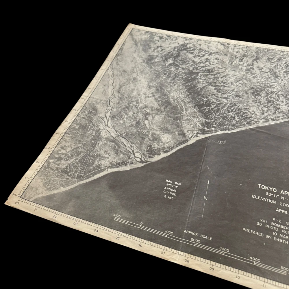 VERY RARE! WWII 1945 XXI Bomber Command General Curtis LeMay's