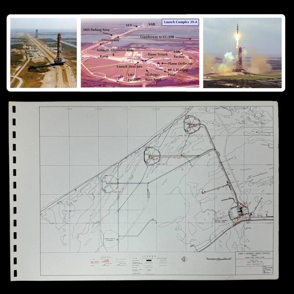 VERY RARE! 1965 Apollo Program John F. Kennedy Space Center