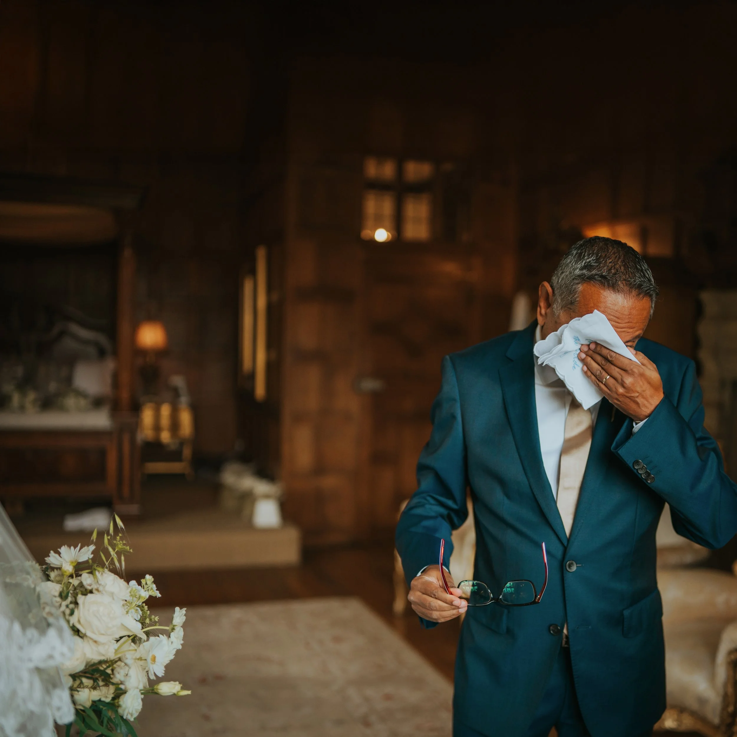 Wedding Photography Hengrave Hall Dad.jpg