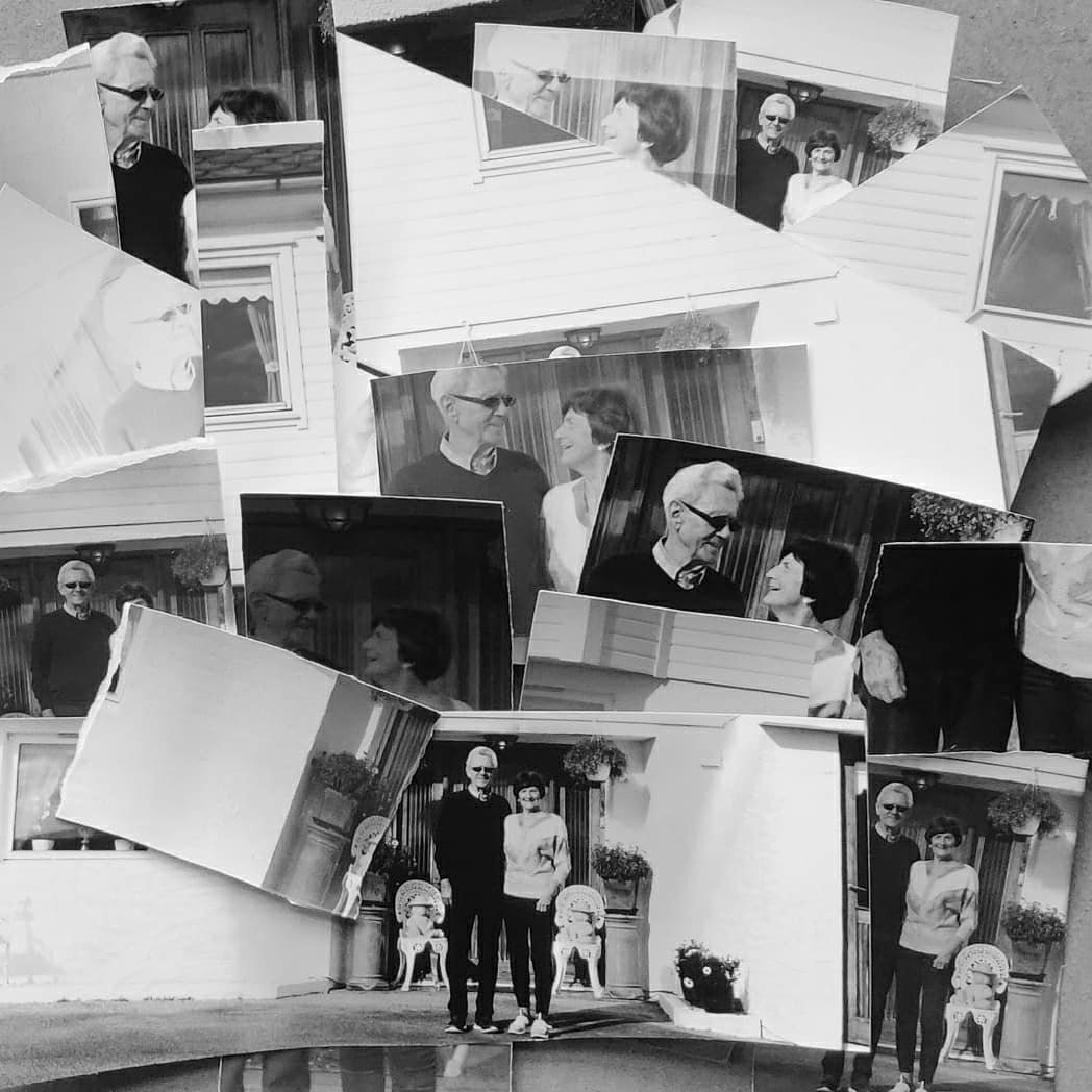 Working to control contrast this #workprintwednesday. A subject in a black jumper in front of a white House in direct sunlight makes for a challenge for exposure. The goal was try and find a balance where I could burn in the house to keep detail in t