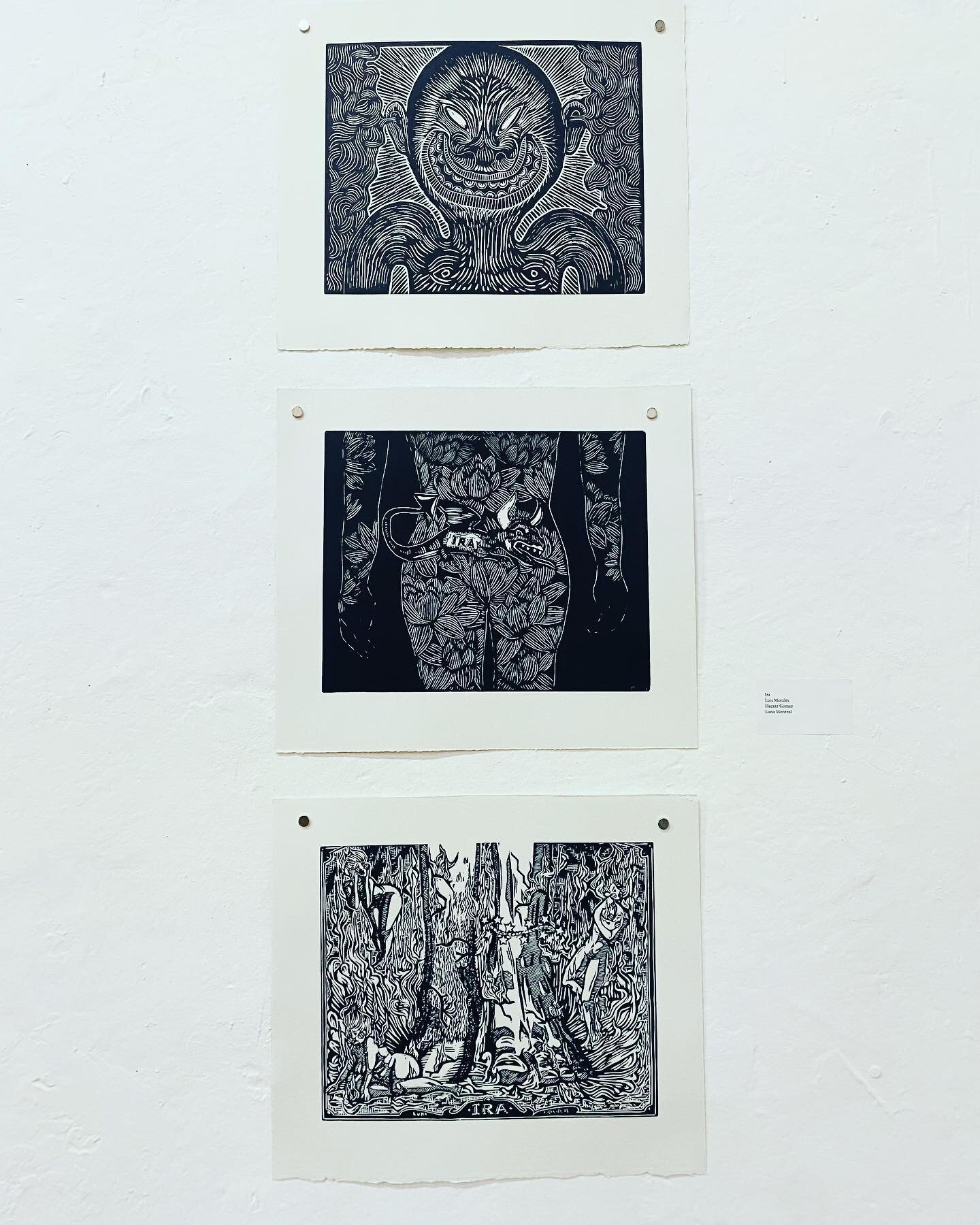 &ldquo;Voz Gr&aacute;fica&rdquo; exposici&oacute;n colectiva presenta el resultado del proyecto colaborativo de un cadaver exquisito. Vengan a visitar la Expo, estar&aacute; hasta agosto. 

#linoprint #linogravure #reliefprintmaking #gravure #exquisi