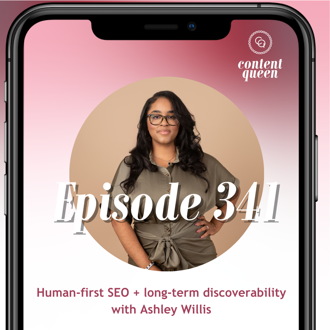 341: Human-first SEO + long-term discoverability | Ashley Willis