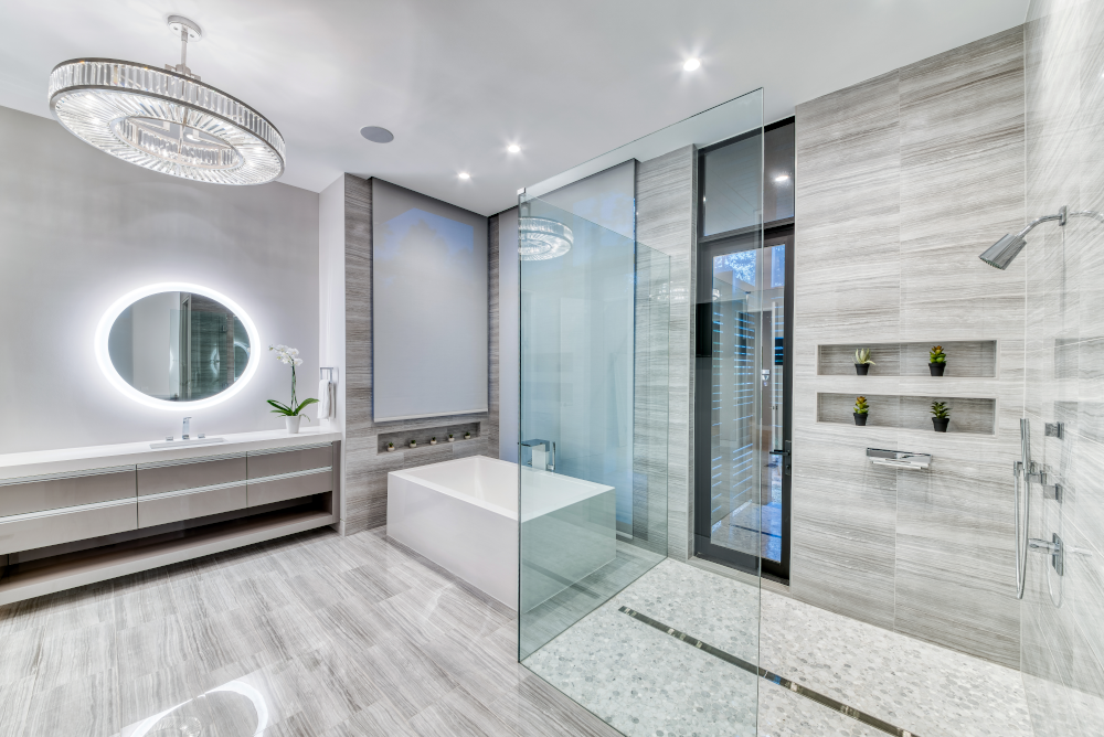 Luxury Bathroom Design by Top Raleigh Designers — Hampton Kitchens
