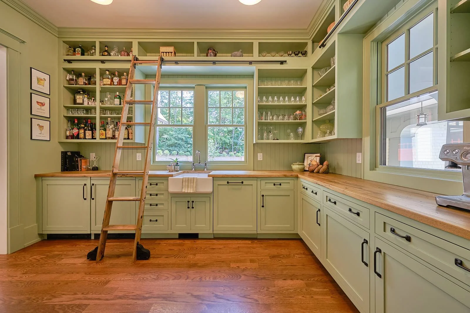 Custom Crafted Cabinetry for Butler's Pantry — Hampton Kitchens