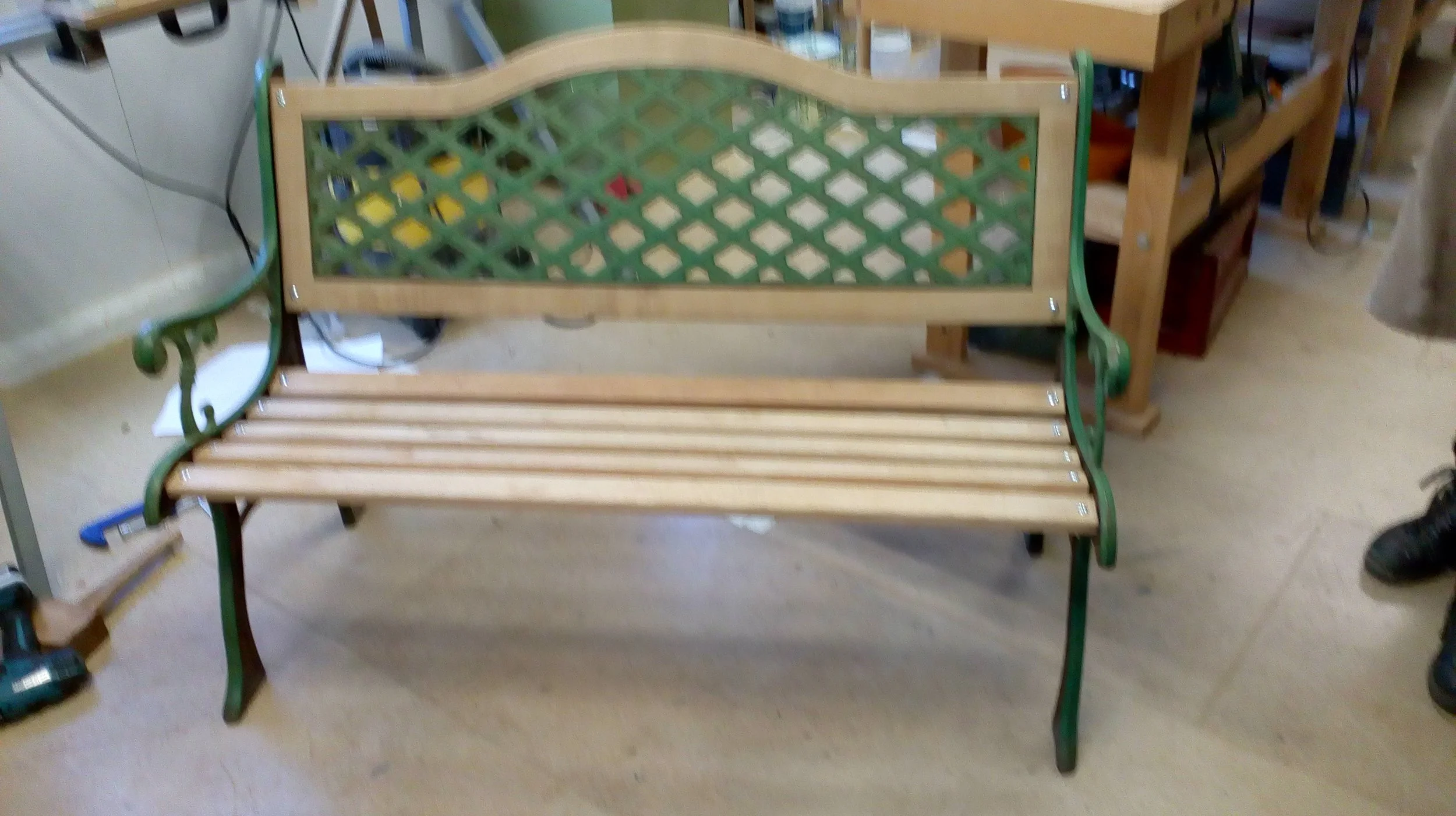 Garden bench