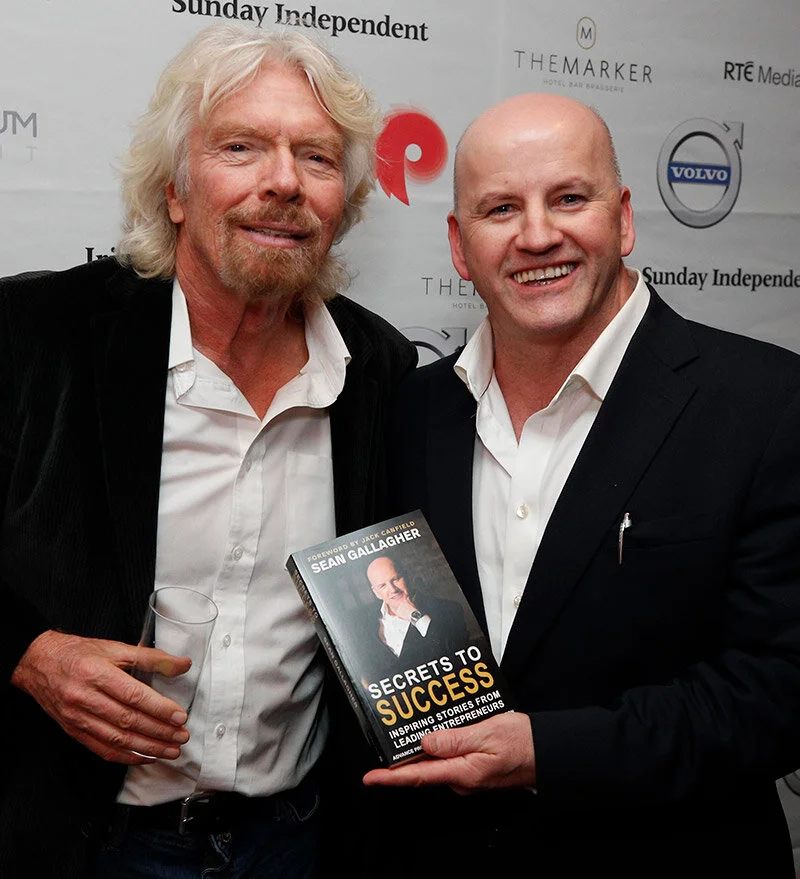 With Richard Branson