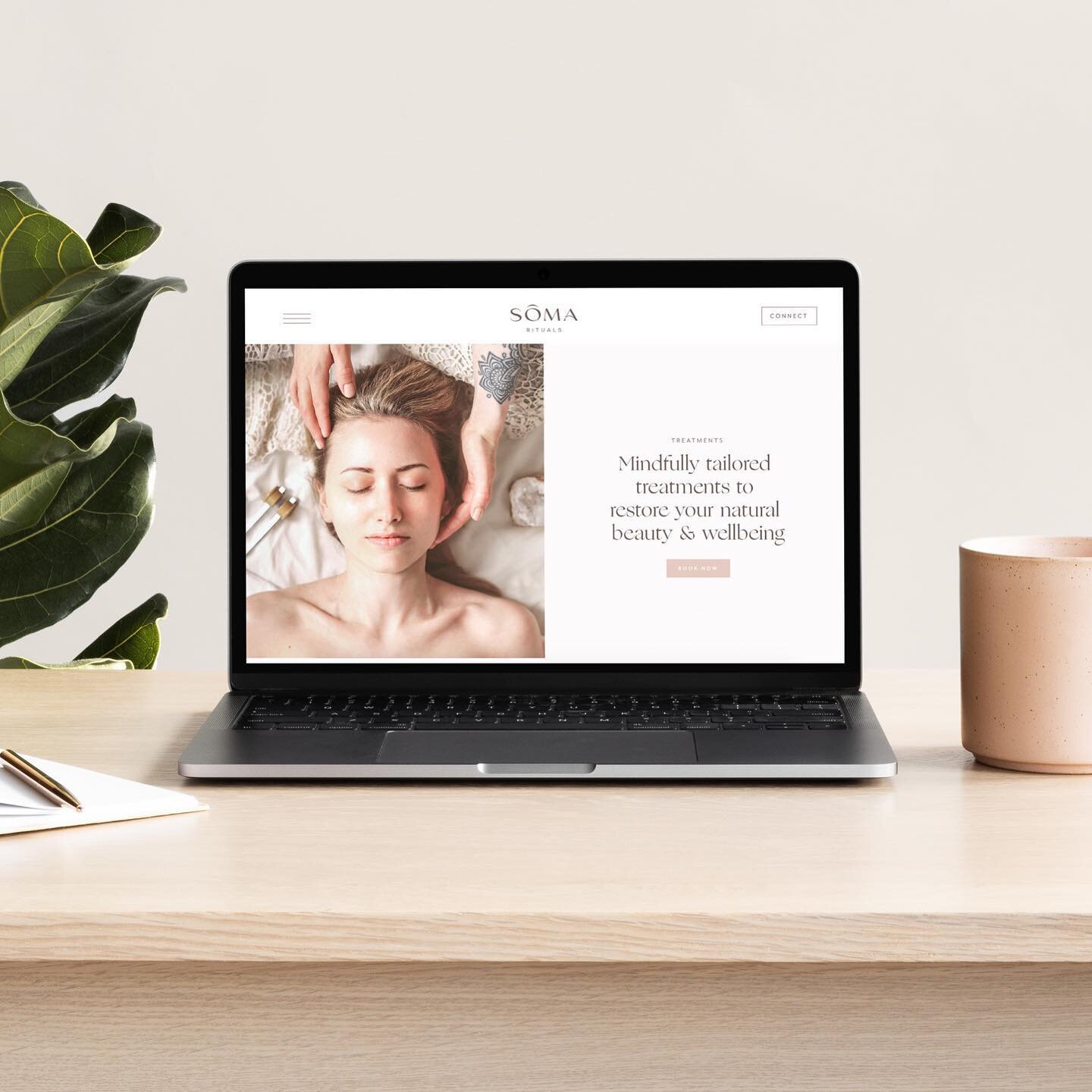 Recent website launch for Soma Rituals ✨ A holistic atelier offering natural beauty and wellness treatments in London 🌿

#branddesign
#webdesigner
#holisticfacials
#squarespace
#webdesigner
#squarespacedesigner
#designer
#brandidentity
#squarespace
