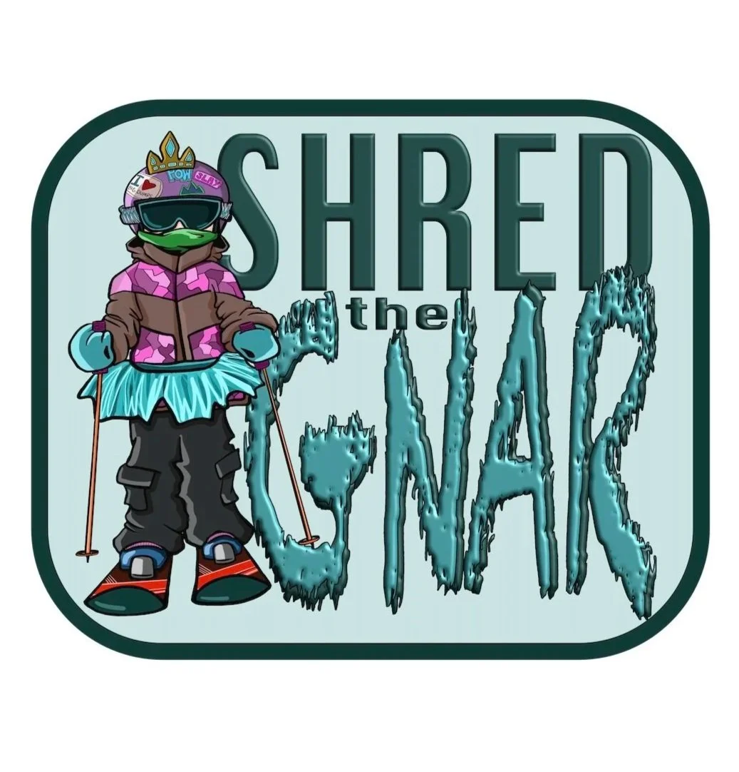 Shred the Gnar (NO LOCATION) - STICKER