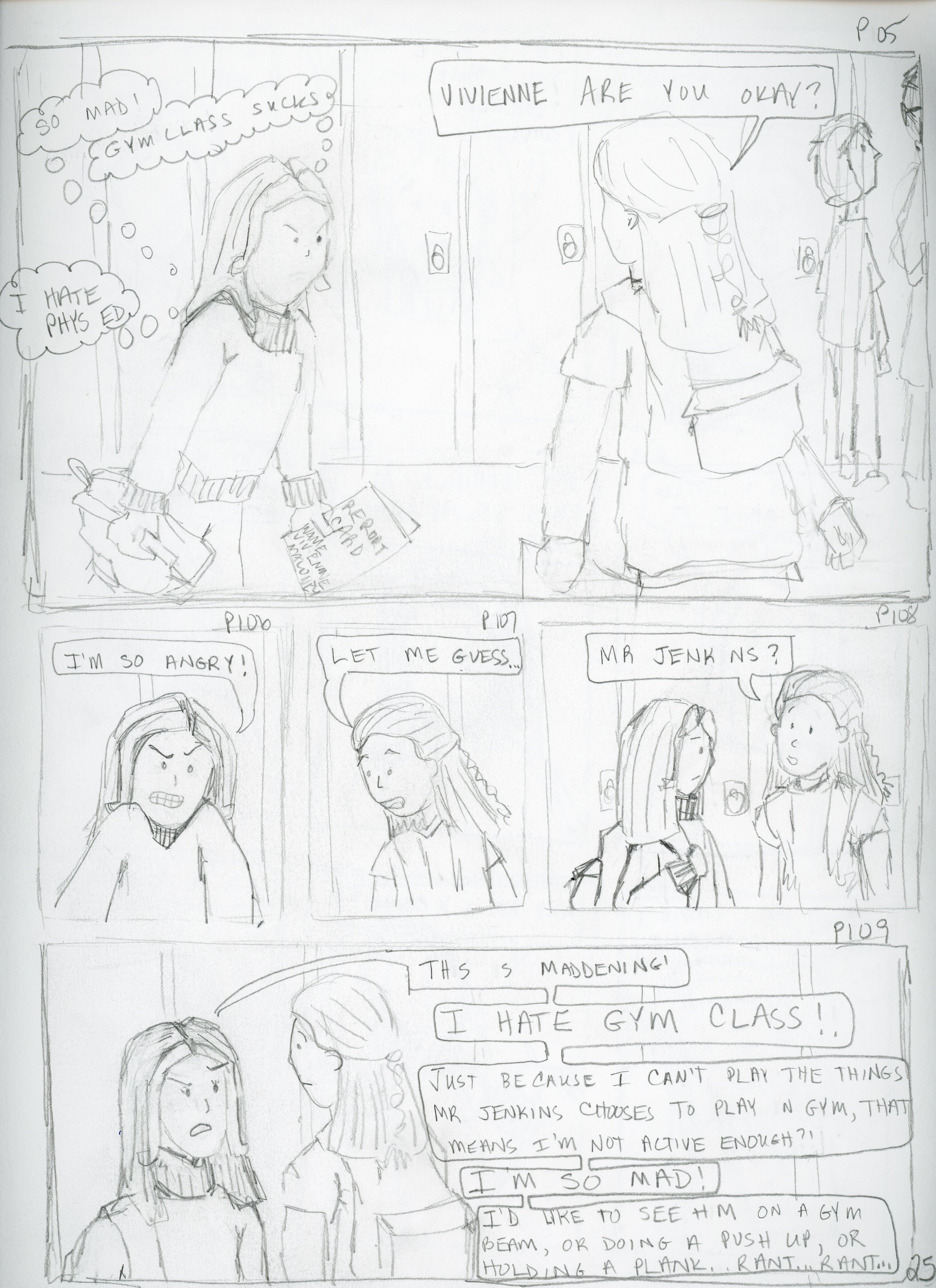 Page 25, Panels- 105-109