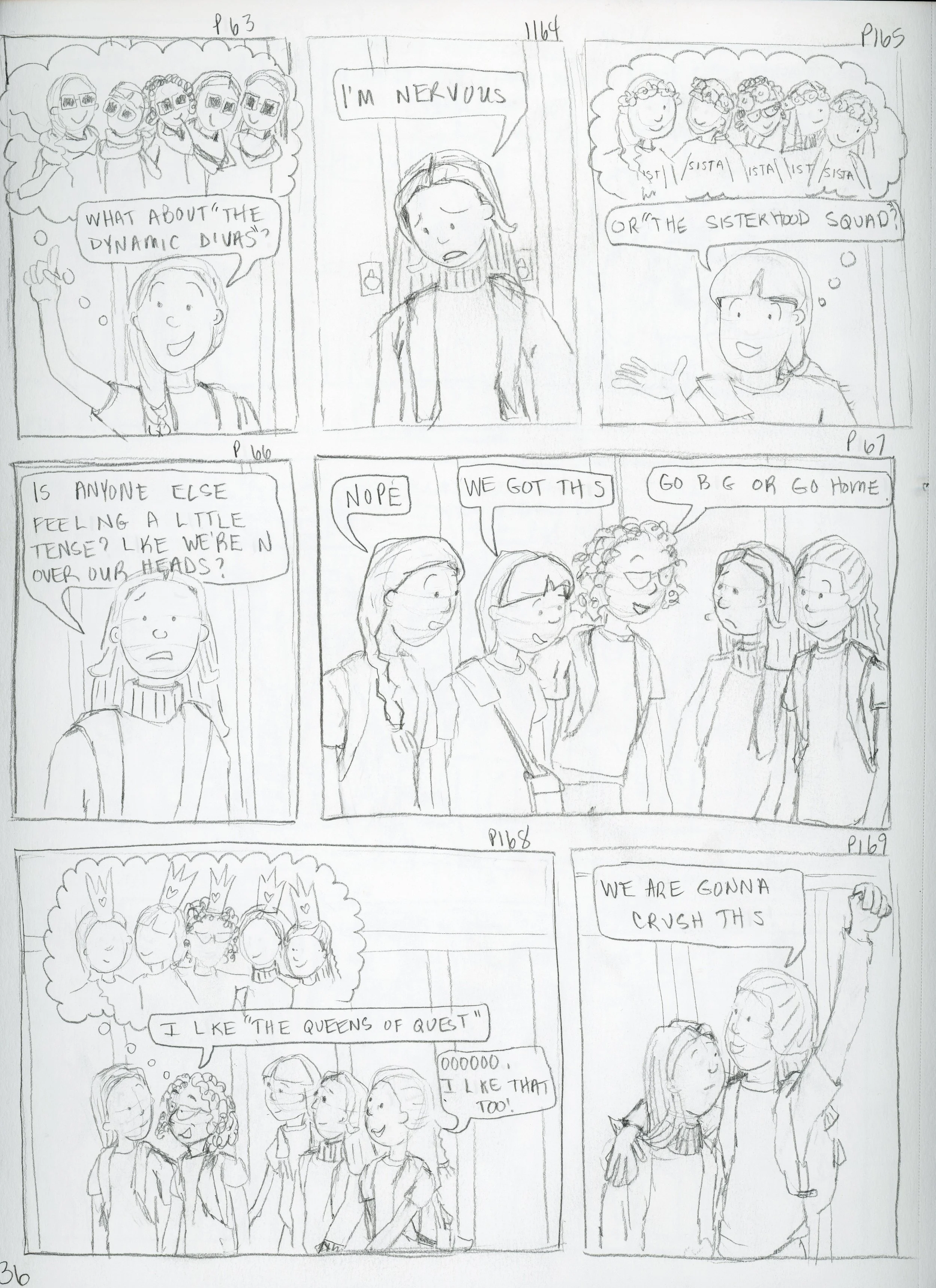 Page 36, Panel 163-169