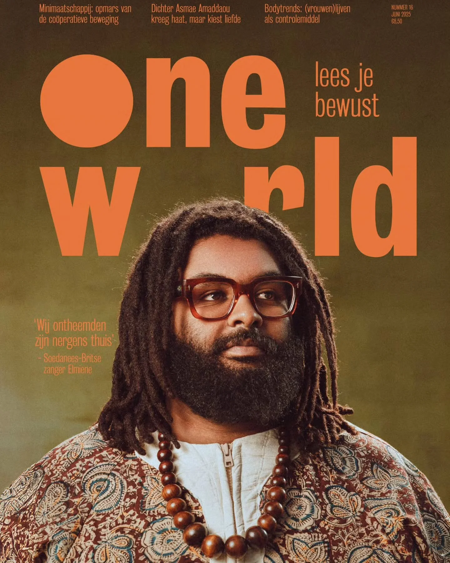 Elmiene ϟ

For the @oneworldnl cover interview I photographed @elmiene. We had about 30 minutes to do the whole shoot. I expected a bit more options in terms of location and didn't really find a way to make it work, so in the end we put a backdrop ou