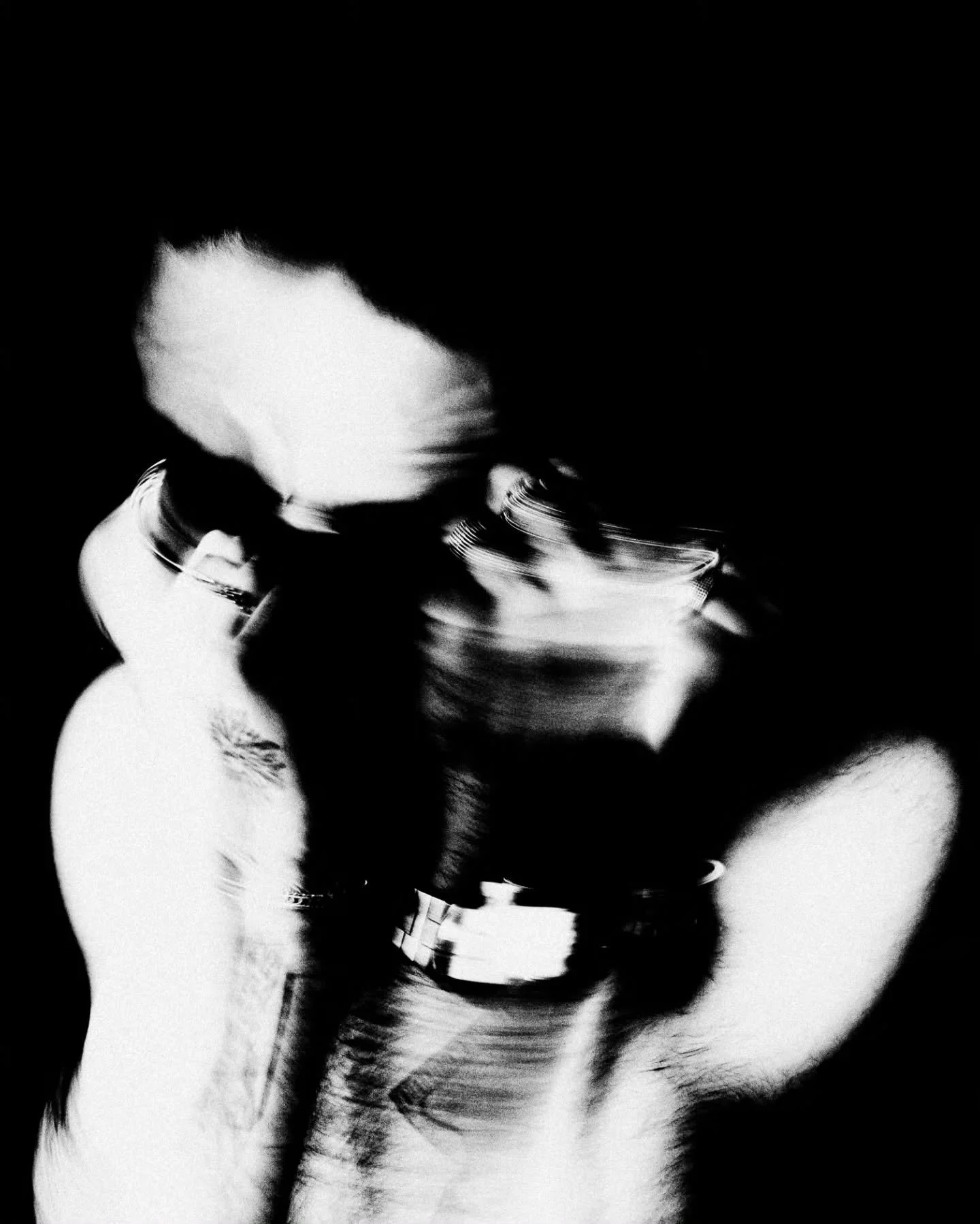 Self Portrait (2025)

No clue what happened but one moment I was working in my studio, the next moment I was suddenly taking self portraits. No plan, just emotion. 

#bnw #fujifilm #selfportrait #photography #surrealism