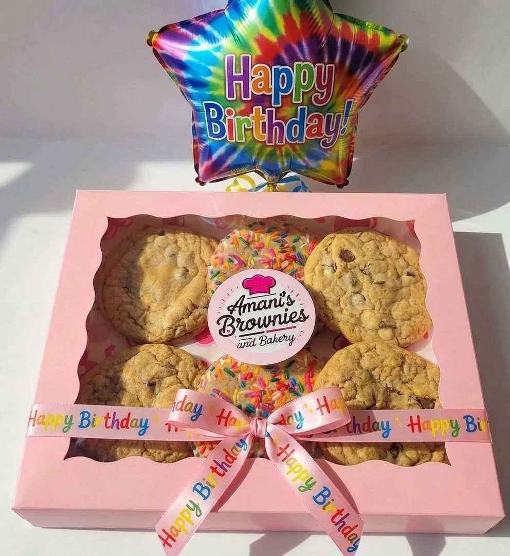 Happy Birthday Cookie Box!