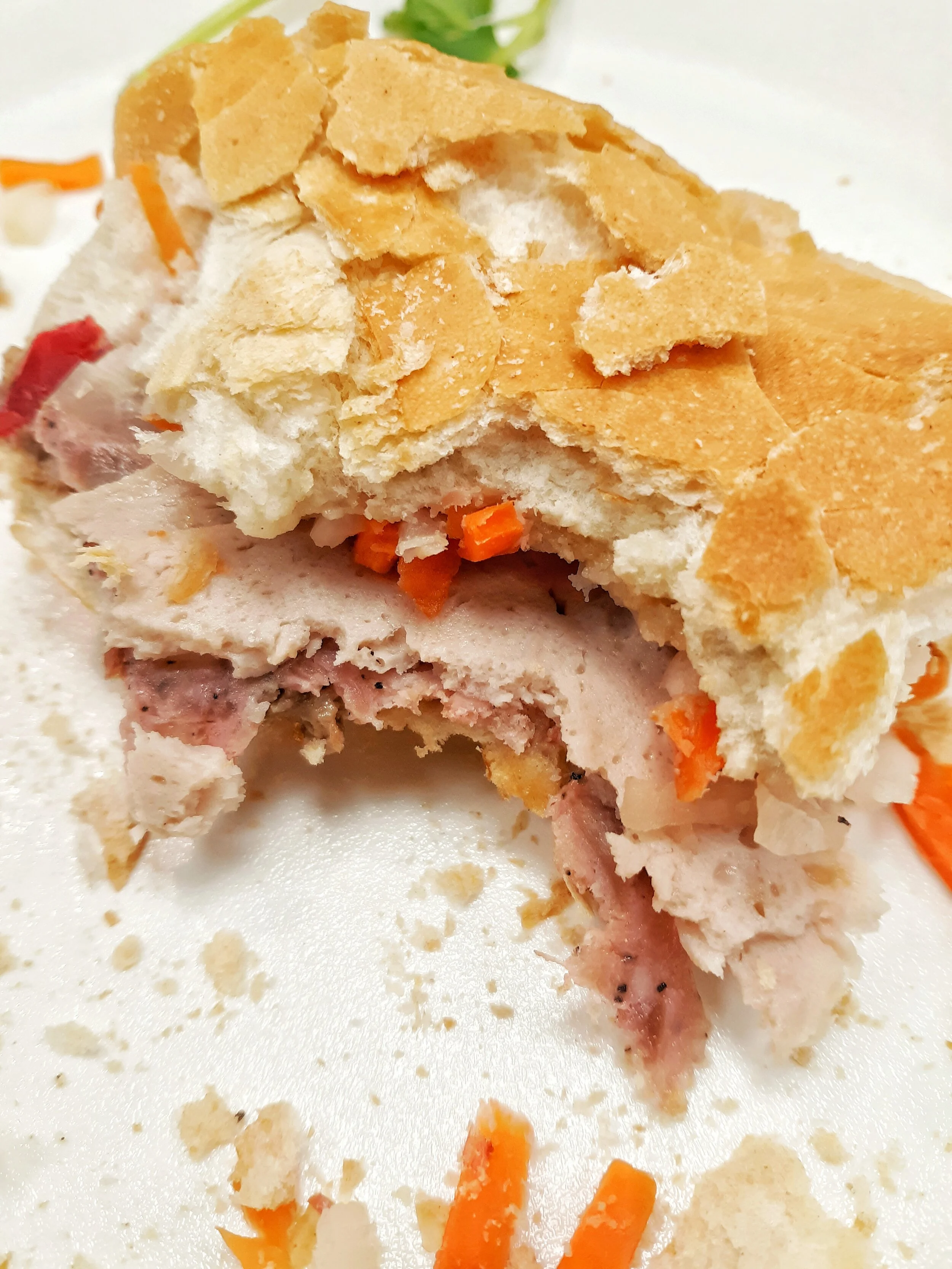 The Thịt Nguội, or Saigon Special from Bánh Mì Saigon 168.