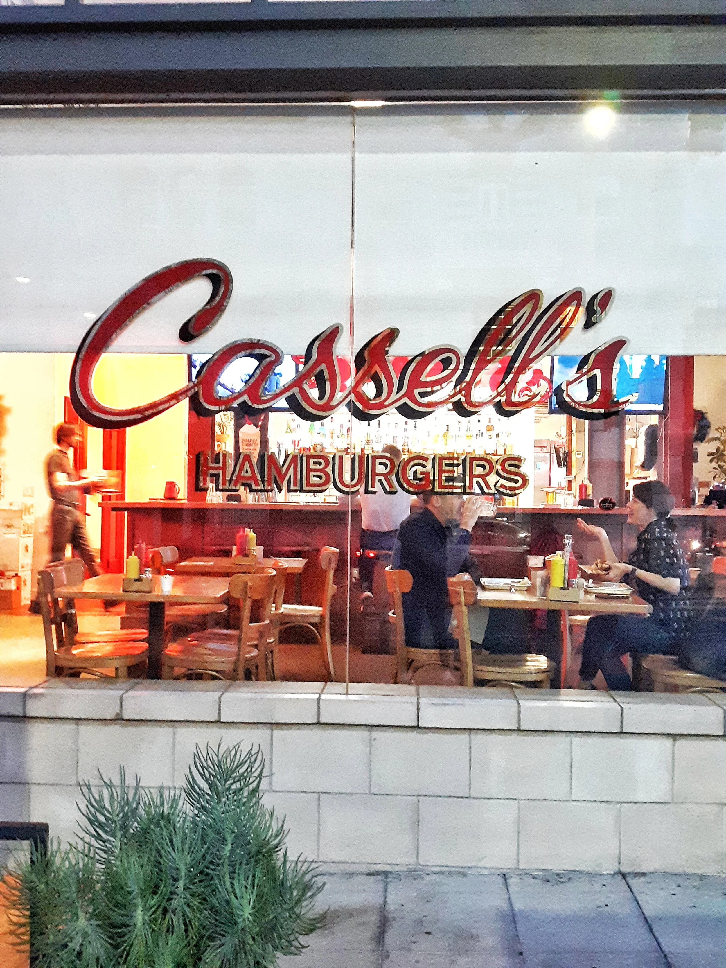 Cassell’s Hamburgers, located on the corner of Normandie and West 6th in Koreatown.