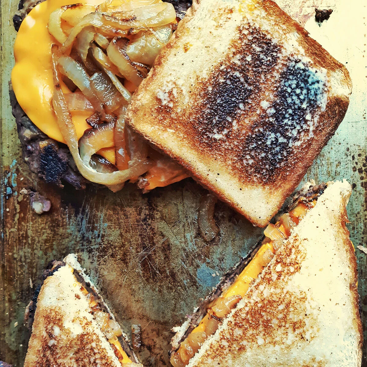 VEGAN PATTY MELT