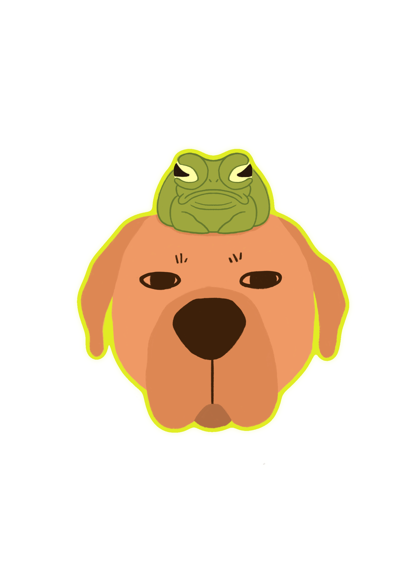 frog sticker