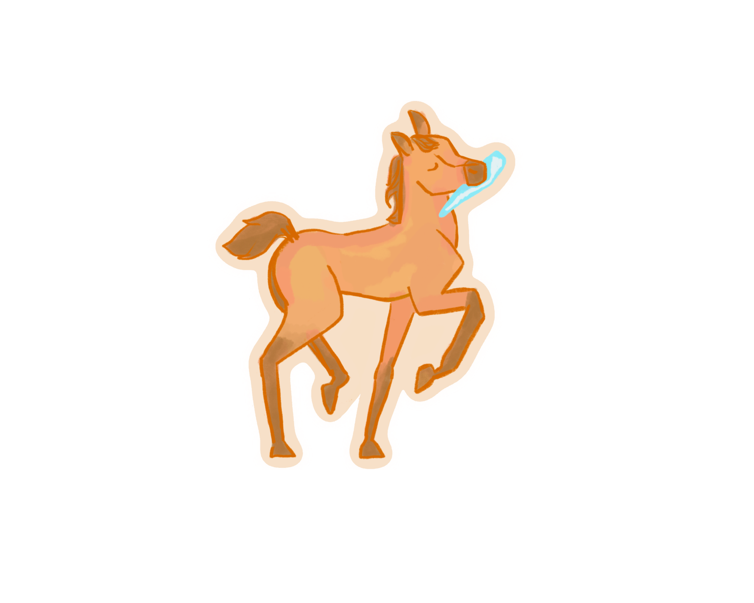 baby spirit sticker
