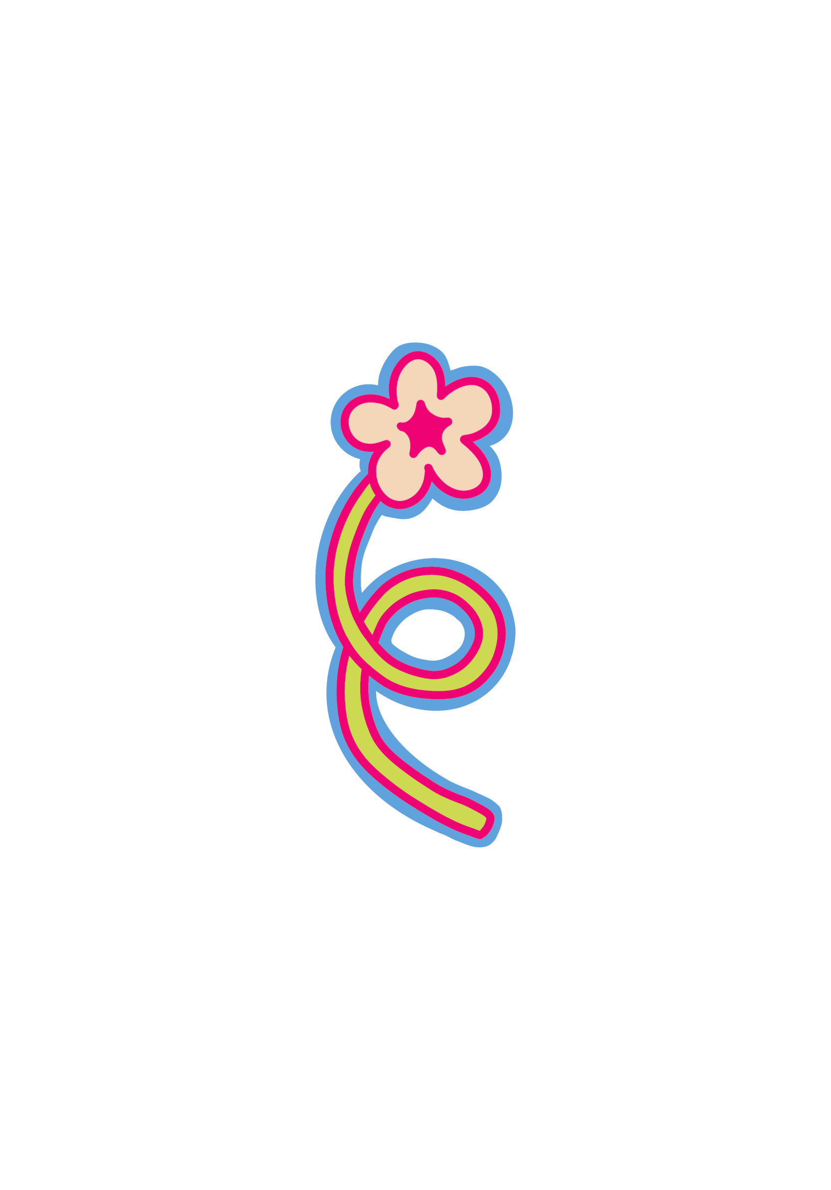 flower sticker