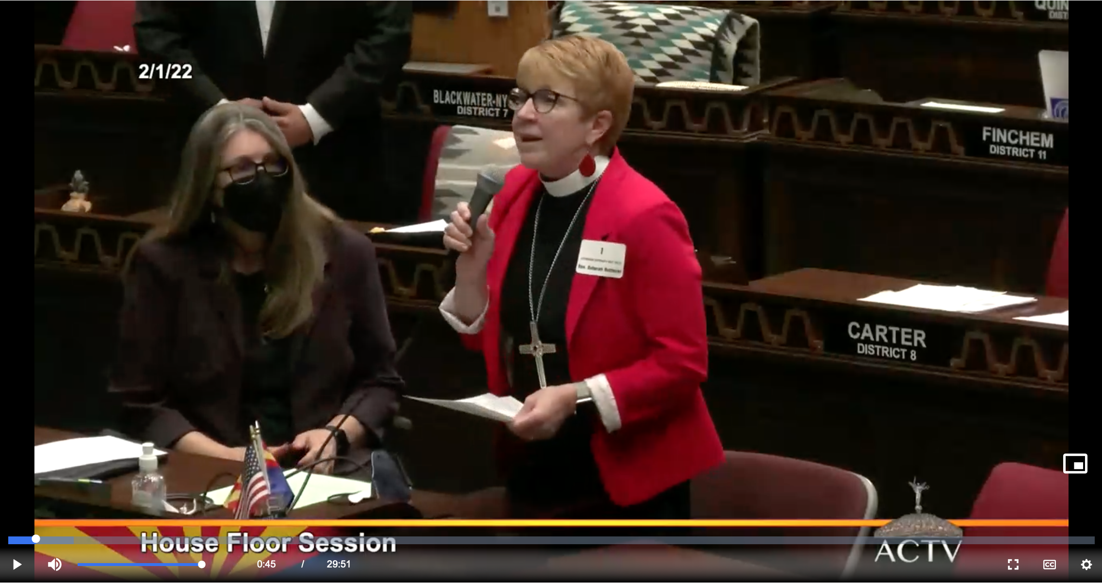 Rep. Jennifer Longdon &amp; Bishop Hutterer