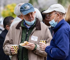  Rich Sisco with Bob Ulland, from Living Water Lutheran in Scottsdale. 