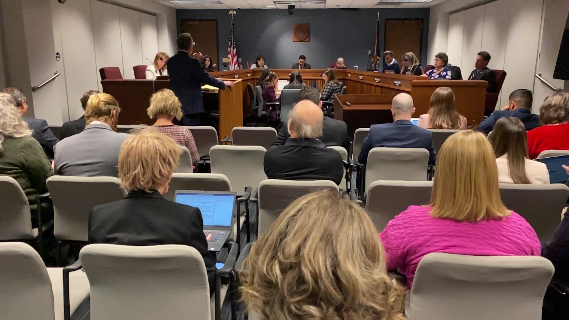  Mark Barnes of Arizona Food Bank Network testifies  before the Health and Human Services Committee about the benefits of HB2211. The committee voted 9-0 to recommended a due pass. Successful first hurdle! 