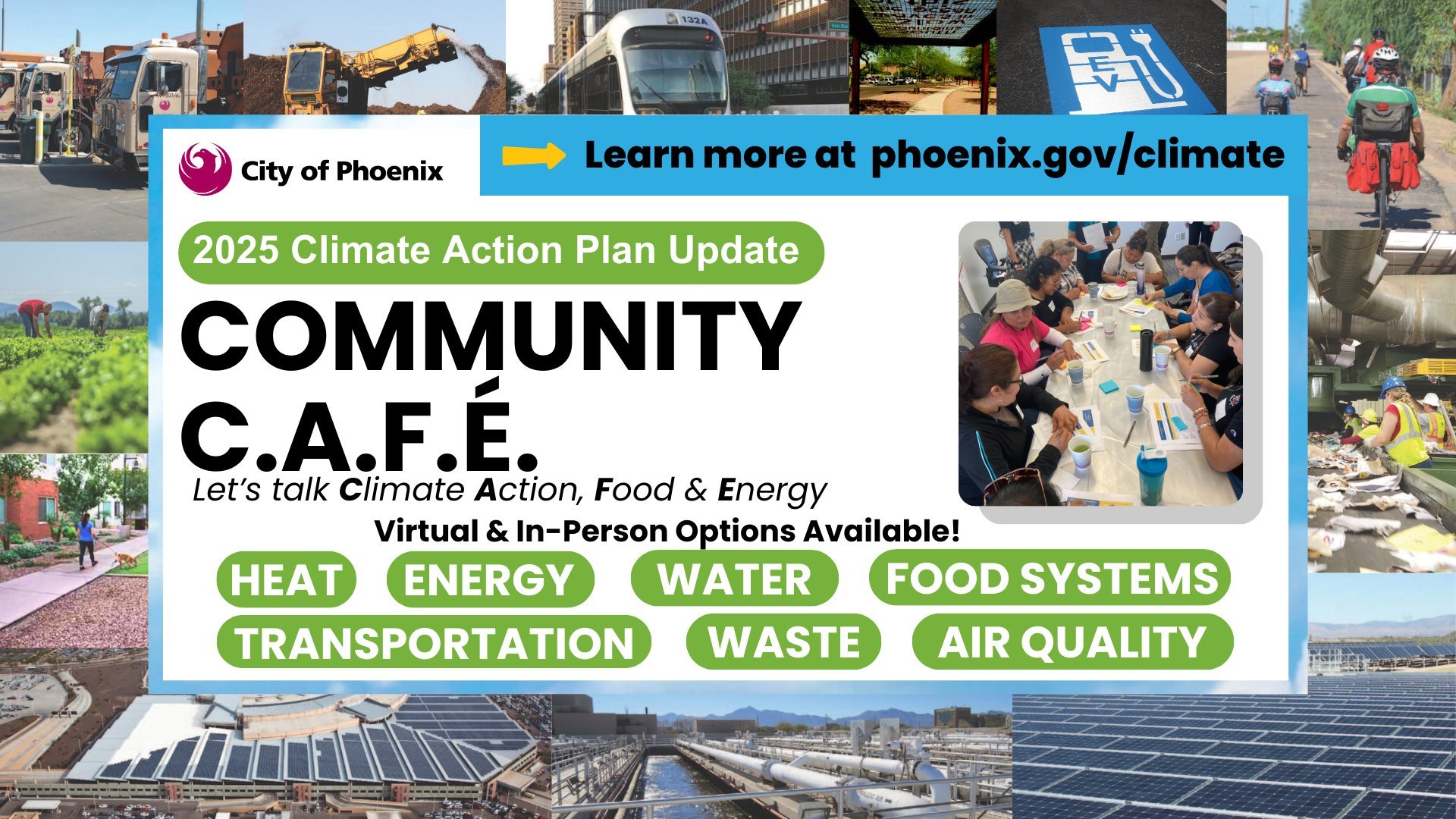 Community C.A.F.É. Workshops – Heat Resilience
