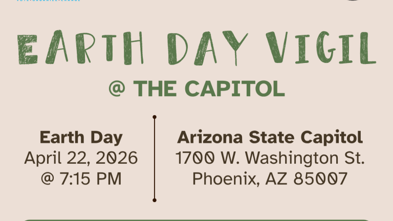 Earth Day Vigil at the Capitol