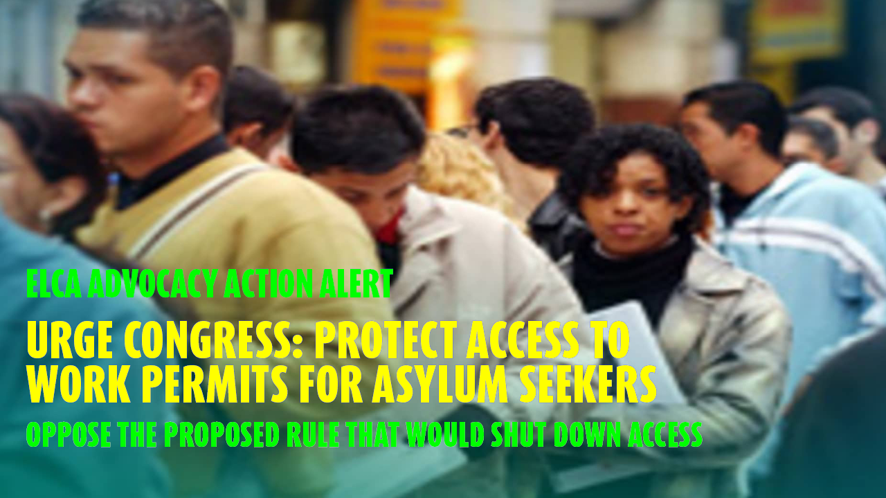 ELCA Action Alert: Protect Employment Authorization for Those Seeking Asylum