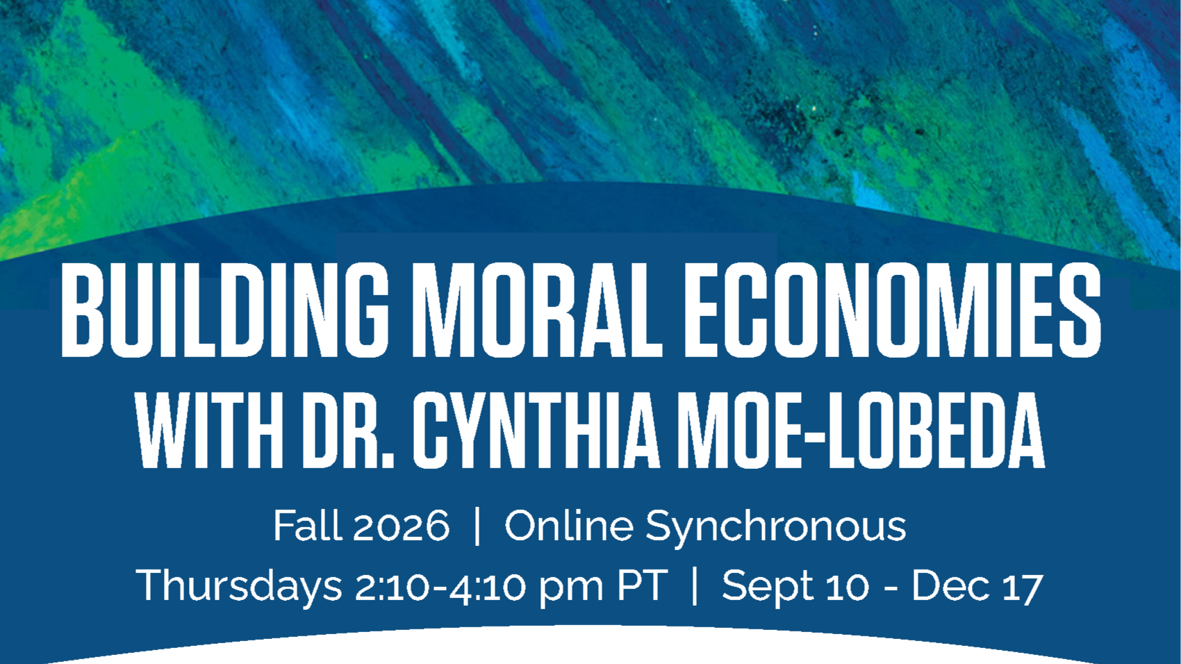Building Moral Economies: A Fall Learning Opportunity from PLTS
