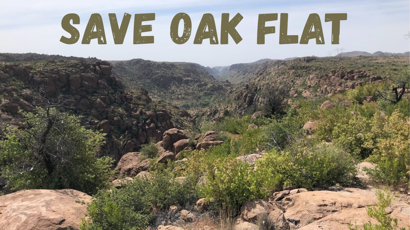 Oak Flat Still Needs Our Voice: Pray, Call, and Sign Today