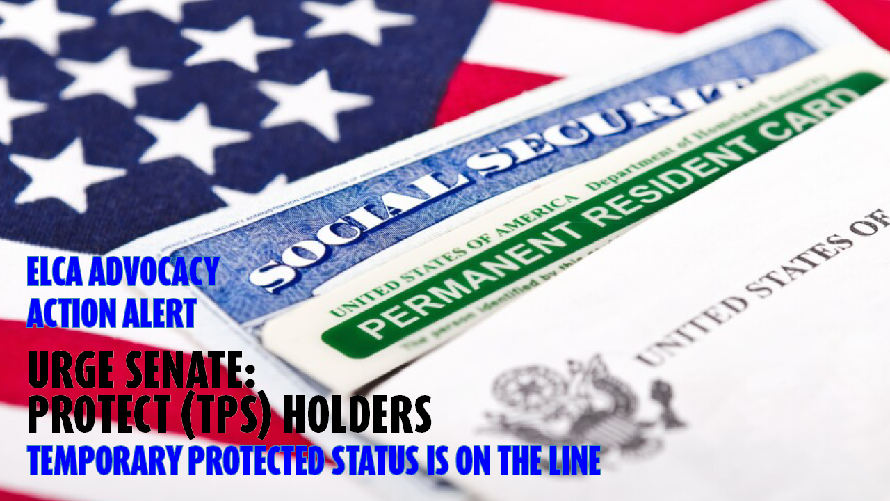 ELCA Action Alert: Support Temporary Protected Status Holders