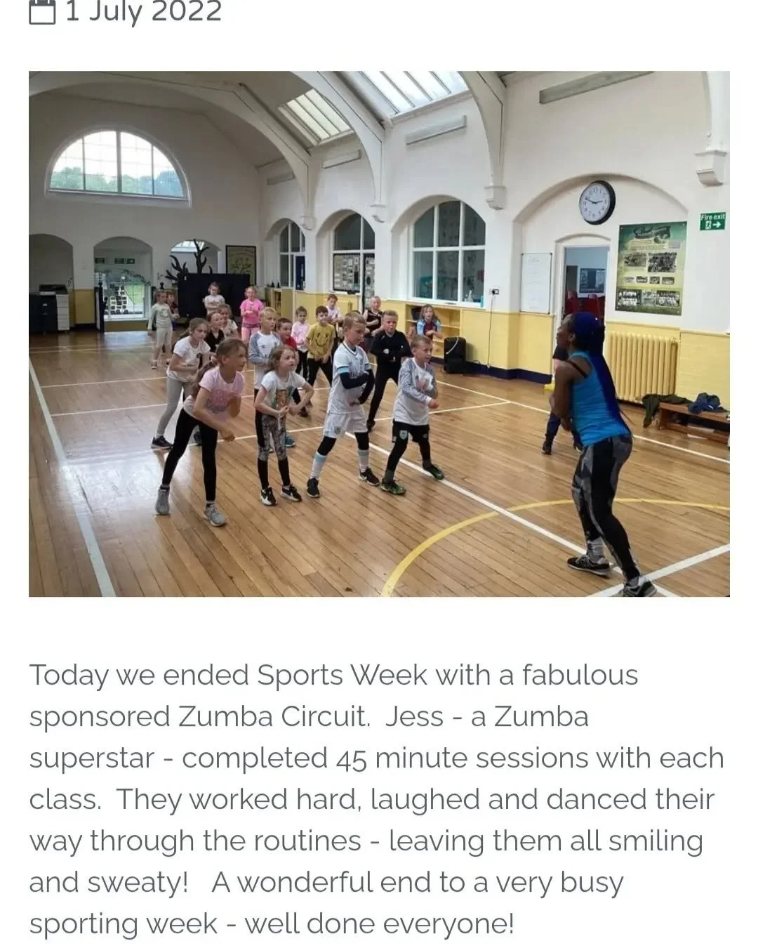 What a great day at Trawden forest school! Was so much fun, the energy was uplifting! bringing joy to everyone through music and dance is the best, absolutely love what I do 💃🏾💙

#dance #fitness #zumba #exercise #motivation #thursdaymotivation