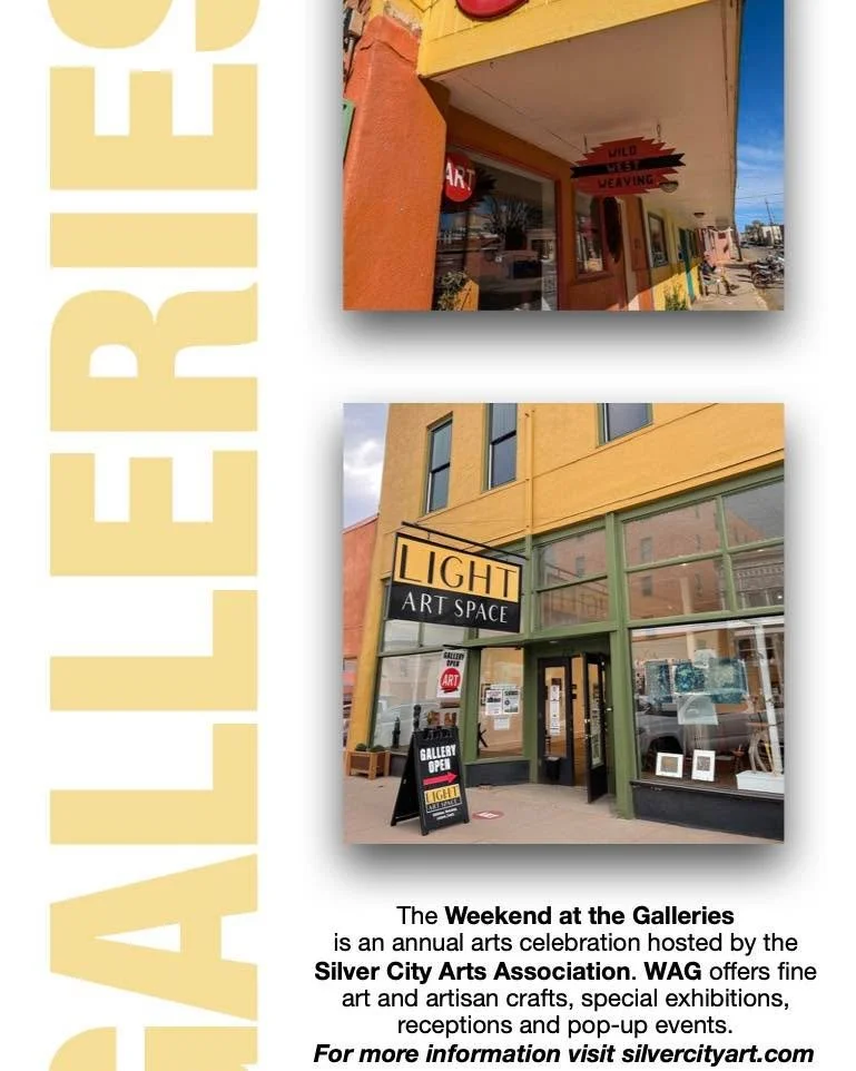 Big weekend ahead! Weekend at the Galleries starts Friday night! Openings, receptions, demos, special events and sales ! #silvercityartassociation #SilverCityNewMexico #silvercitynewmexico #buylocalart #silvercitynmart #silvercitynm #silvercitynm #vi