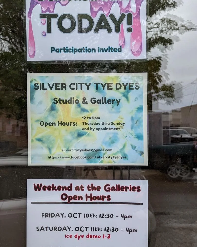 WAG HAPPENING TODAY!!!
Yankie &amp; Texas Streets! Otter Chaos, Silver City Tye Dye &amp; Guild Studio!